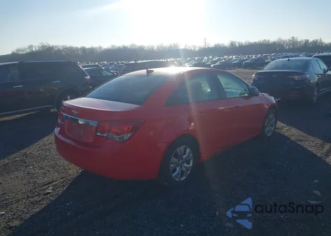 2014 Chevrolet Cruze Ls Auto из США, поврежденный, VIN 1G1PA5SG5E7445750